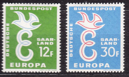 Saar Sarre 1958 Europa Mi#439-440 Mint Never Hinged - Ongebruikt