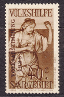 Saar Sarre 1934 Mi#199 Mint Hinged - Neufs