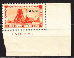 Saar Sarre 1930 Mi#142 Mint Hinged - Ungebraucht