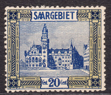 Saar Sarre 1922 Mi#88 Mint Hinged - Unused Stamps