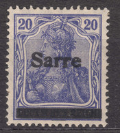 Saar Sarre 1920 Mi#8 Mint Hinged - Covers & Documents