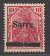 Saar Sarre 1920 Mi#6 PF A, Mint Hinged - Briefe U. Dokumente