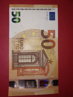 50 EURO FRANCE - U021 A1- UA0494606298 - UNC - NEUF - DRAGHI - 50 Euro