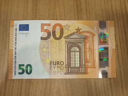 50 EURO FRANCE - U015 A1 - UA0379929702 - UNC DRAGHI - 50 Euro
