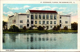 Florida St Petersburg High School Curteich - St Petersburg