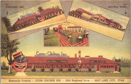 Utah Salt Lake City Nationally Famous Coon Cicken Inn (Reproduction) - Salt Lake City