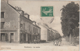 Dépt 77 - PONTHIERRY - Le Centre - Restaurant LELIÈVRE, Chambres Pour Voyageurs - (Saint-Fargeau-Ponthierry) - Saint Fargeau Ponthierry