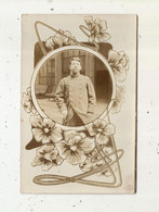 Cp, Carte Photo, Militaria, Militaire, Vierge - Personaggi