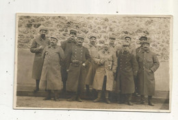 Cp, Carte Photo, Militaria, Militaires Du 1 Er  , Vierge - Personajes