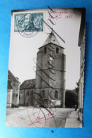 Sermizelles La Place De L'Eglise. 1955- Timbre 1014 -D89 - Other & Unclassified