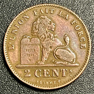 1905 Belgium 2 Cents (french Text) - 2 Cent