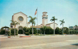 CPSM Mottell's And Peek Mortuaries-Long Beach-California    L1731 - Long Beach