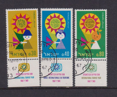 ISRAEL - 1967 Tourism Set Used As Scan - Oblitérés (avec Tabs)