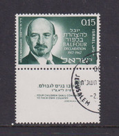 ISRAEL - 1967 Balfour Declaration Set Used As Scan - Used Stamps (with Tabs)