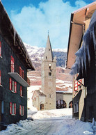 73 Val Cenis Lanslebourg Lanslevillard église Sous La Neige CPM - Val Cenis