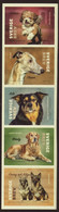 SWEDEN 2020 FAUNA Animals DOGS - Fine Set (self-adhesive) MNH - Neufs