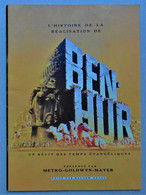 Ben-Hur - Brochure Promotionnelle Du Film 1959 En Français - Publicidad