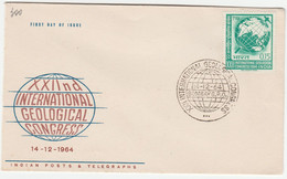 India 1964 International Geophisical Year - Año Geofísico Internacional