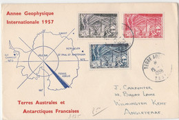 TAAF 1957 International Geophisical Year - Année Géophysique Internationale