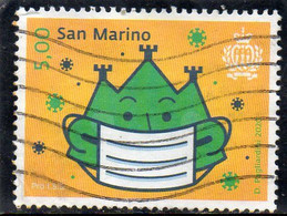 2020 San Marino - Lotta Al Covid - Used Stamps