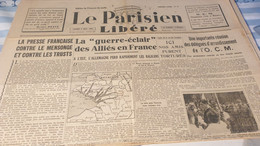 PARISIEN LIBERE 44/PRESSE FRANCAISE/GUERRE ECLAIR/RUE DES SAUSSAIES/DELEGUES O.C.M /DORGERES/MASSIGLI DIETHELM - Algemene Informatie