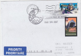 USA  Alaska 2007 Cover Seasons Greetings Ca Fairbanks 15 MAR 2007 (FB163A) - Événements & Commémorations