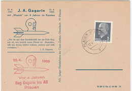 Germany 1965 Postcard - Spazio Space Cosmos - Oceanië