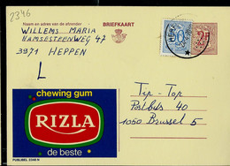 Publibel Obl. N° 2346 ( Chewing Gum - RIZLA De Beste ) Obl. HEPPEN  ( Relais) - Publibels