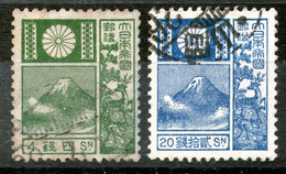 Japan > 1912-26 Emperor Yoshihito,1922 2 Stamps,as Scan, - Ungebraucht