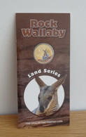 Coincard 1 Dollar Rock Wallaby, Kangourou, 2009, Royal Australian Mint, Australie - Dollar