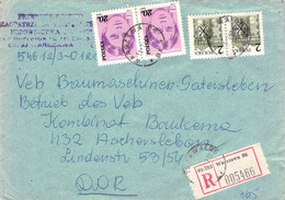 POLAND - RECO 1983 WARSZAWA > ASCHERSLEBEN/GDR / ZC159 - Lettres & Documents