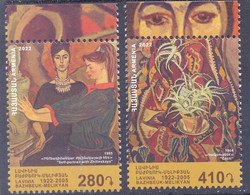 2022. Armenia, Bazhbeuk-Melikyan, Painter, 2v, Mint/** - Armenien