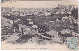 VILLENEUVE LES AVIGNON - FRANCIA - FRANCE - VUE GENERALE - VIAGG. 1905 -86639- - Villeneuve-lès-Avignon