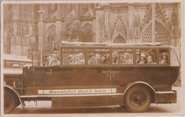 Köln 1931; Rundfahrt Durch Köln (Autobus) - Gelaufen. (Verlag?) - Koeln