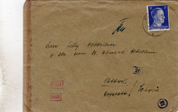 Brief Deutsches Reich Mit Zensur Abgest. Berlin 30.6.1943 Zur Schweiz Absender Theresienstadt Protektorat - Zonder Classificatie
