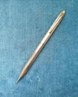 MATITA MECCANICA SHEAFFER WHITE DOT SLIM PLACCATA ORO 1990 SHEAFFER MECHANICAL PENCIL GOLD PLATED - Stylos