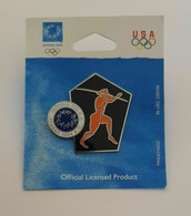 Athens 2004 Olympic Games - AVELIN POTTERY SHARD VASE PIN With Backing Card - Jeux Olympiques