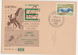 Svizzera Postcard Atomic Energy Atomique Atomenergie - Atome