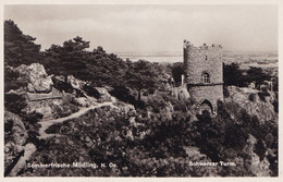 MÖDLING - Schwarzer Turm, Fotokarte Um 1930 - Mödling