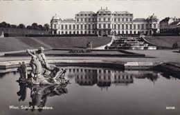 WIEN - Schloß Belvedere, Fotokarte 1960 - Belvédère