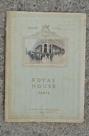 Superbe Catalogue - Royal House - Paris - 1907 - Kleding & Textiel