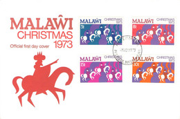 MALAWI - FDC 1973 CHRISTMAS Mi #207-210 / Zc179 - Malawi (1964-...)