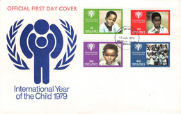MALAWI - FDC 1978 YEAR OF CHILD Mi #328-331 / Zc188 - Malawi (1964-...)