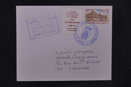 FRANCE - Timbre De Grève Des Postes De Libourne Sur Enveloppe En 1968 Pour Libourne - L 129847 - Documents