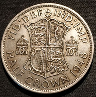 GRANDE BRETAGNE - HALF CROWN 1948 - George VI - Avec "IND:IMP" - KM 866 - K. 1/2 Crown
