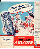 PROTEGE CAHIER CHICOREE ARLATTE Table De Multiplication Carte De France BD De ROREBOUR - Caffè & Tè