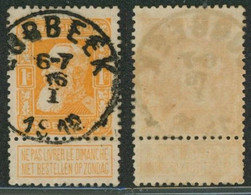 Grosse Barbe - N°79 Obl Simple Cercle "Lubbeek" (T2 R) - 1905 Barbas Largas