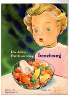 PROTEGE CAHIER  LENZBOURG Salade De Fruits Confitures Purée De Marrons - F