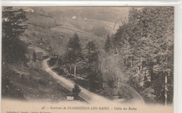 PLOMBIERES LES BAINS   88 VOSGES  BELLE CPA  VALLEE DES ROCHES - Plombieres Les Bains