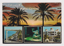 Libya Libyen Libia Libye TRIPOLI Souvenir Multiple View Vintage Photo Postcard RPPc CPA (51083) - Libya